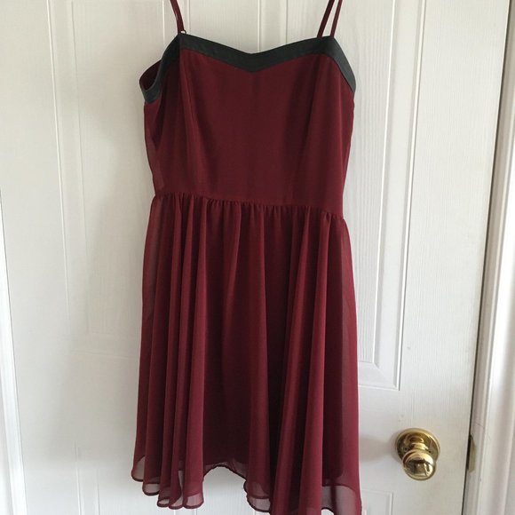 Red Floaty Dress - Picture 1 of 3